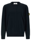 Stone Island Blauer Baumwollcardigan