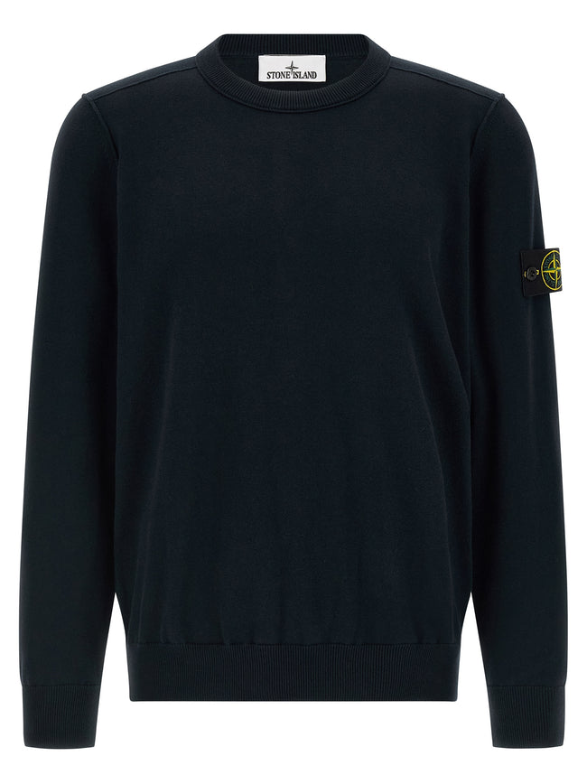 Stone Island Blauer Baumwollcardigan