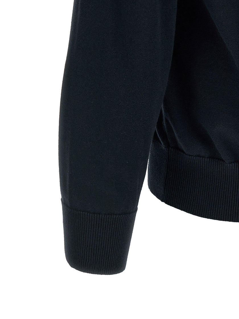 Stone Island Blauer Baumwollcardigan