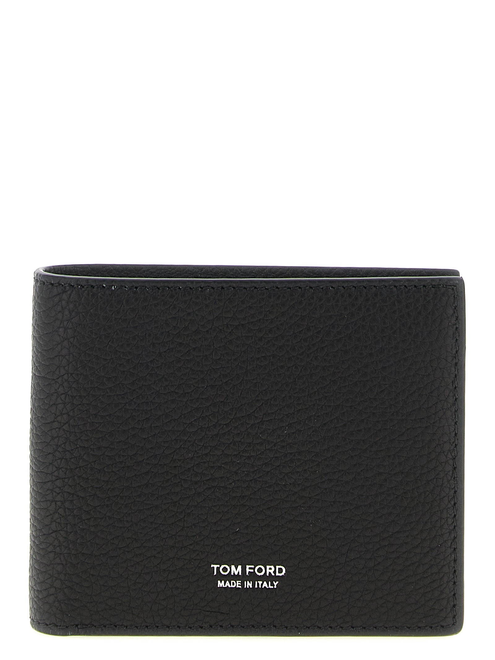 Tom Ford Portemonnaie aus schwarzem Kalbsleder