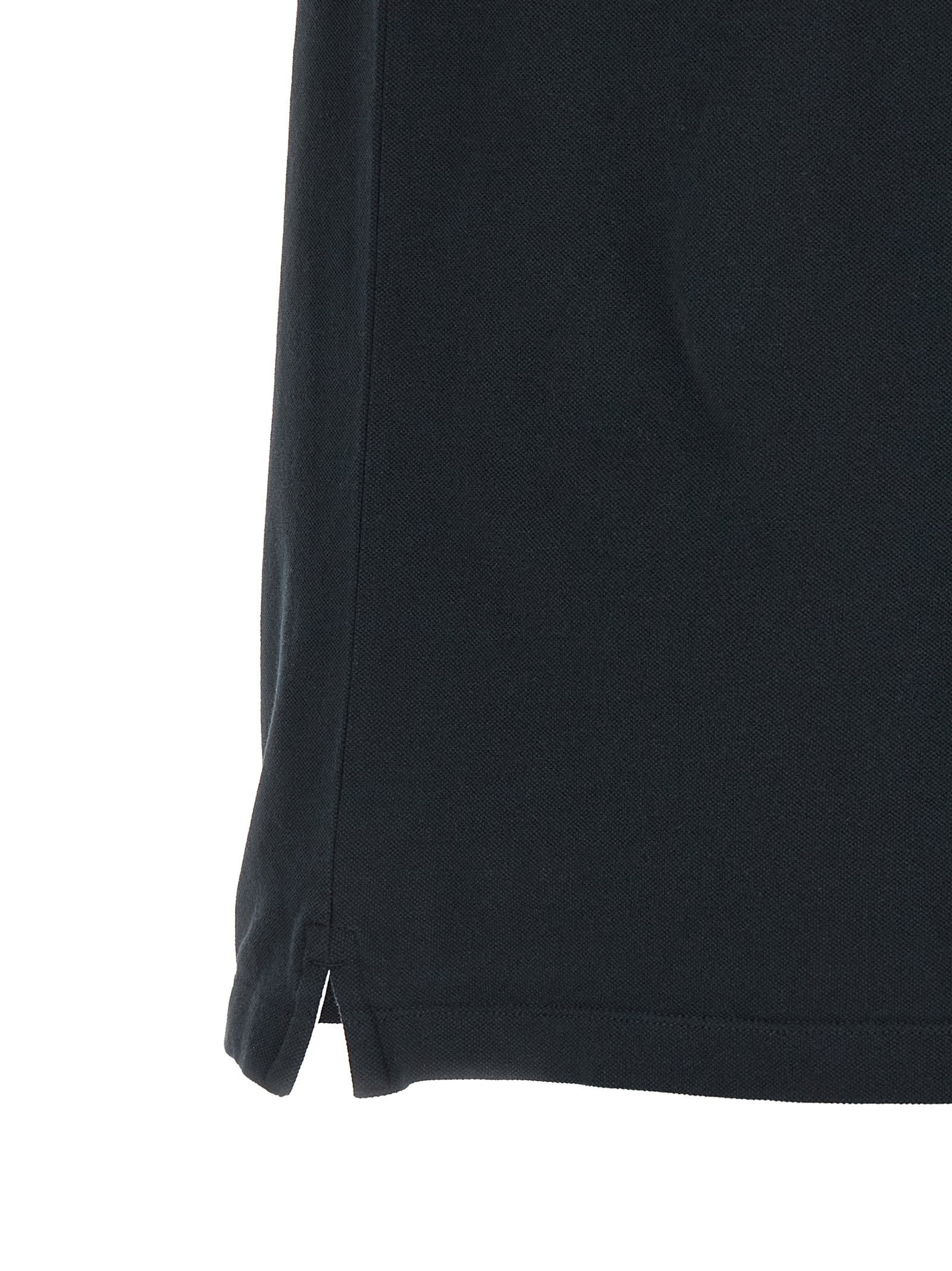 Stone Island Blaues Baumwoll-Polohemd
