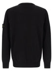 Stone Island Schwarzer Baumwollcardigan