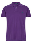 Polo Ralph Lauren Lila Baumwoll-Poloshirt