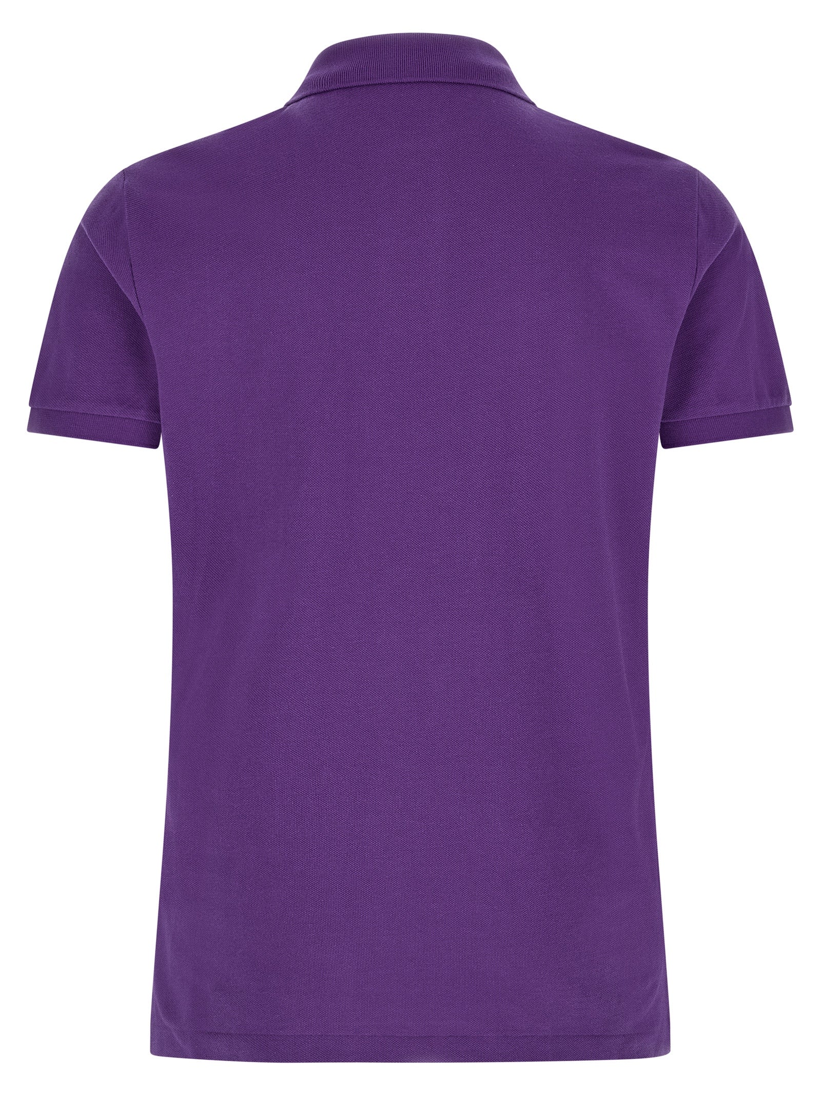 Polo Ralph Lauren Lila Baumwoll-Poloshirt