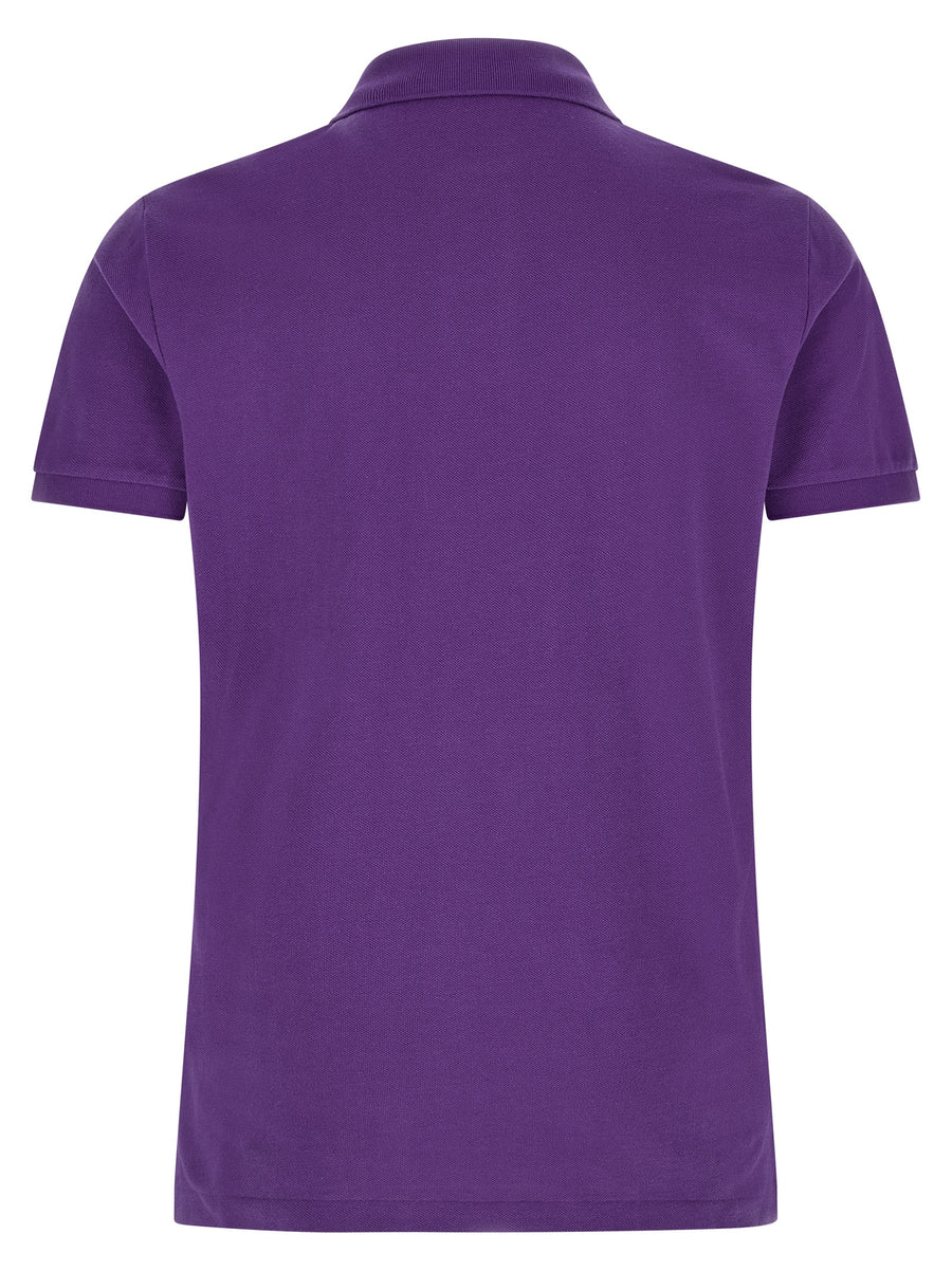 Polo Ralph Lauren Lilac Cotton Polo Shirt