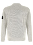 Stone Island Grauer Baumwollcardigan
