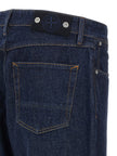 Stone Island Blaue Baumwolljeans im Relaxed Fit