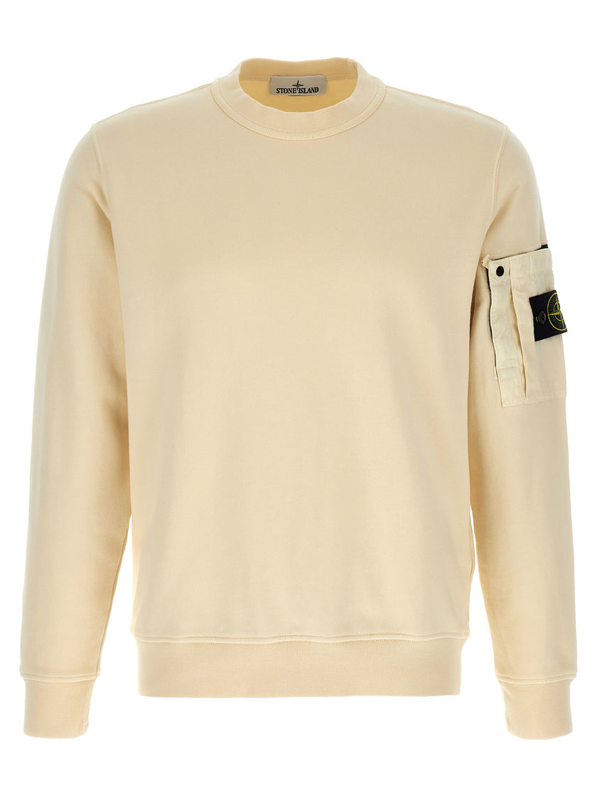 Stone Island Beige Baumwoll-Sweatshirt