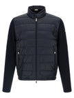 Moncler Blauer Cardigan aus Polyamid