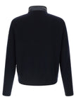 Moncler Blauer Cardigan aus Polyamid