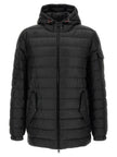 Moncler Schwarzer Parka aus Polyamid