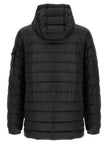 Moncler Schwarzer Parka aus Polyamid