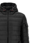Moncler Schwarzer Parka aus Polyamid
