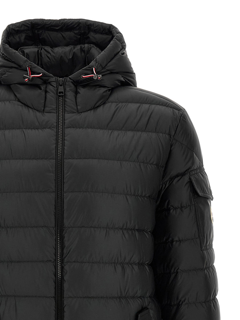 Moncler Schwarzer Parka aus Polyamid
