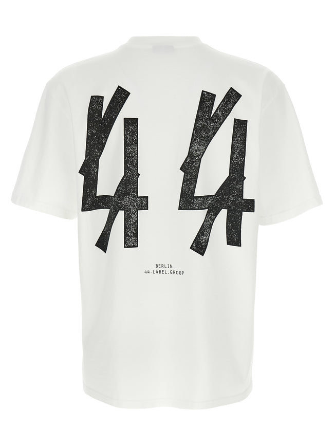 44 Label Group Bicolor Cotton T-Shirt