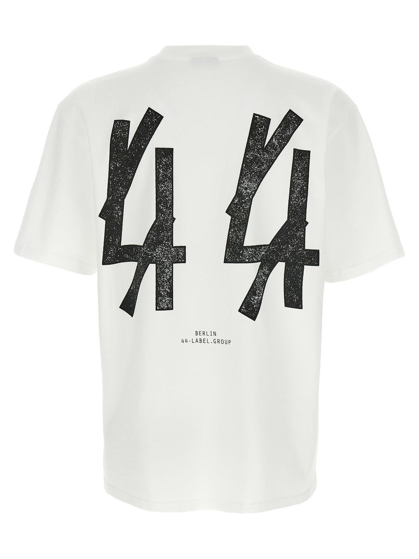 44 Label Group Bicolor Cotton T-Shirt