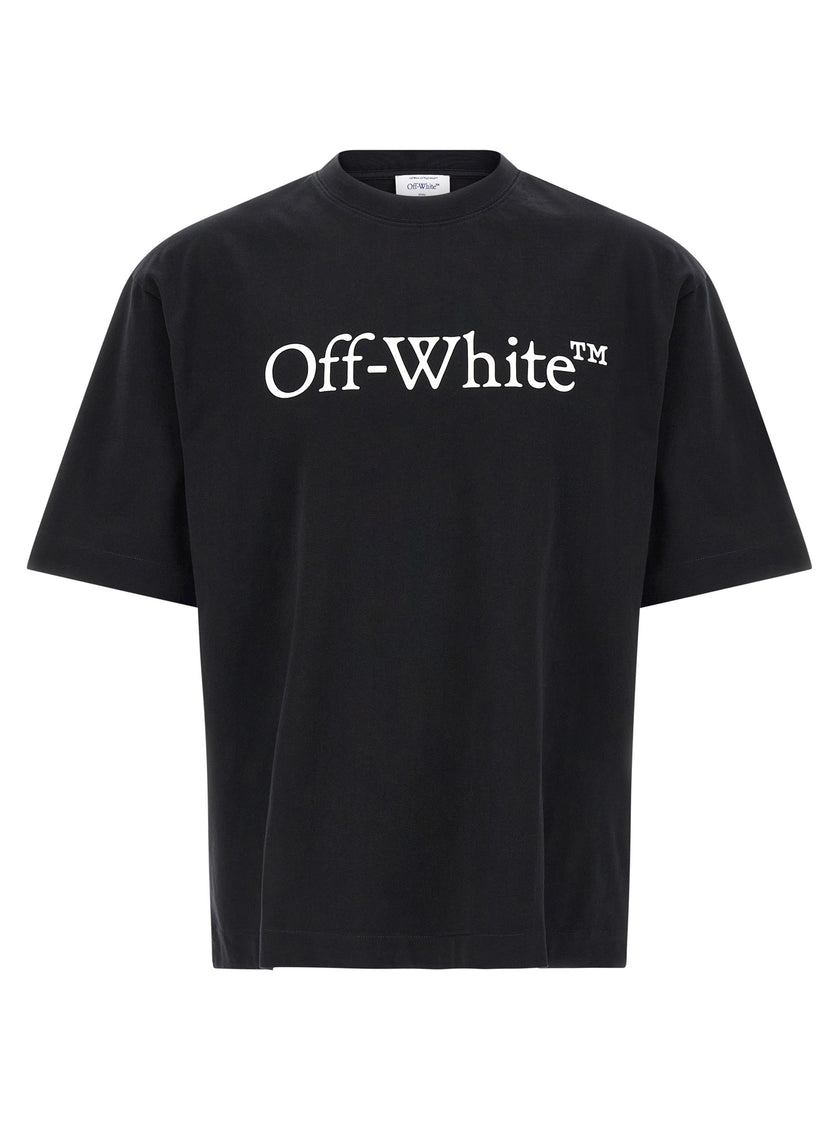 Off-White Bicolor Cotton T-Shirt