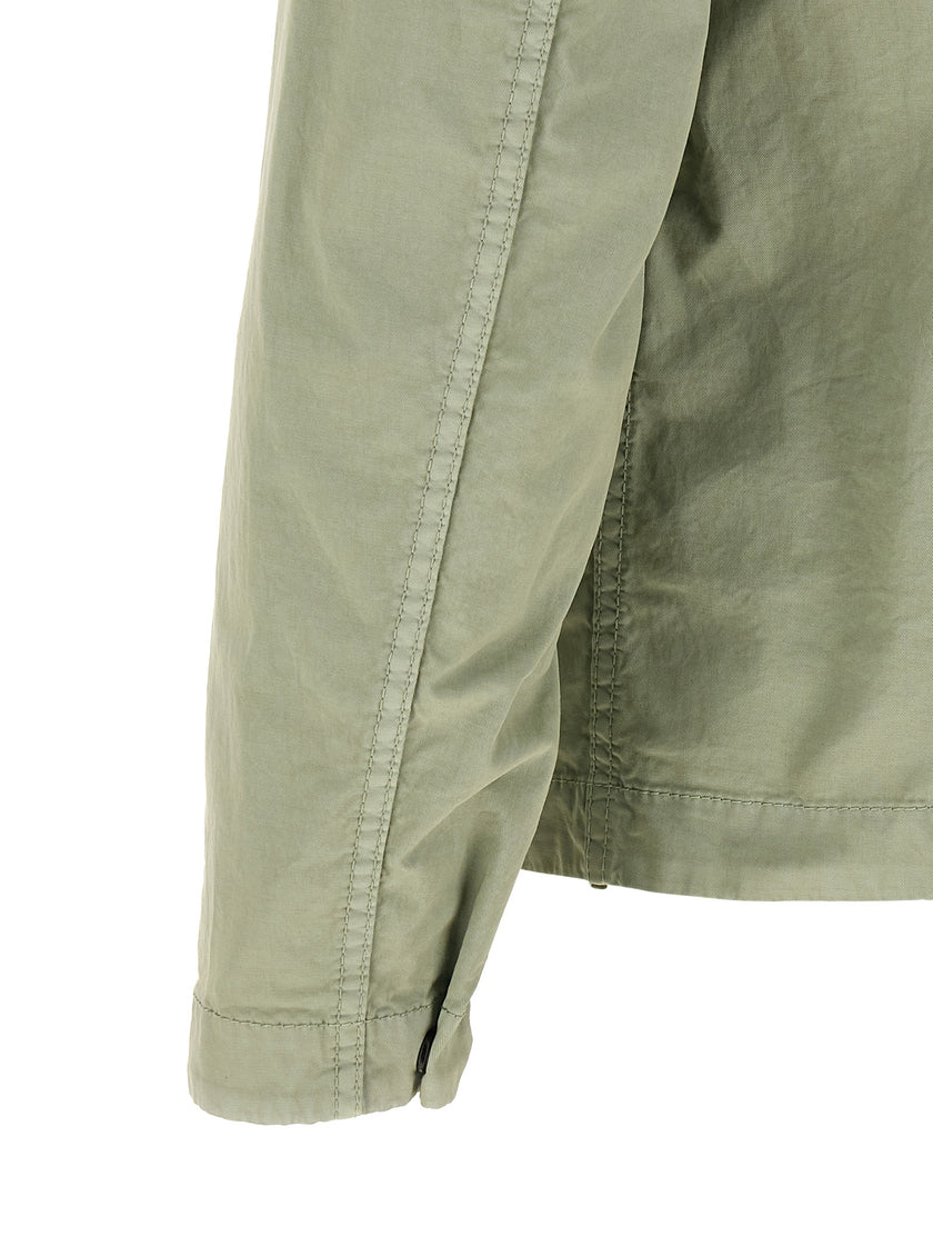 Stone Island Zweifarbige Baumwollbluse