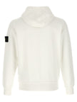 Stone Island Weißes Baumwoll-Sweatshirt