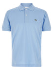 Lacoste Blaues Baumwoll-Polohemd