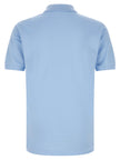 Lacoste Blaues Baumwoll-Polohemd