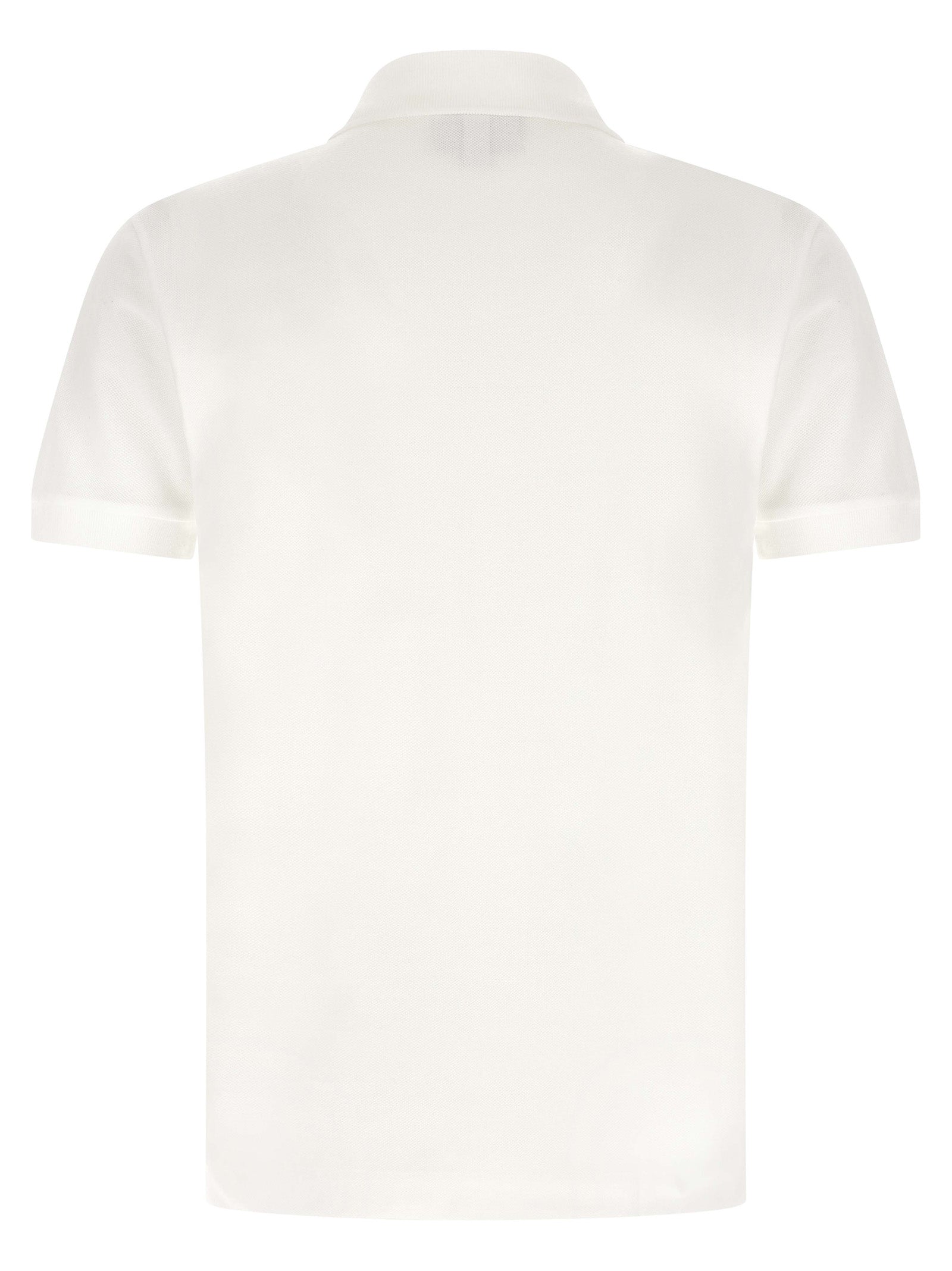 Lacoste Weißes Poloshirt aus Baumwolle