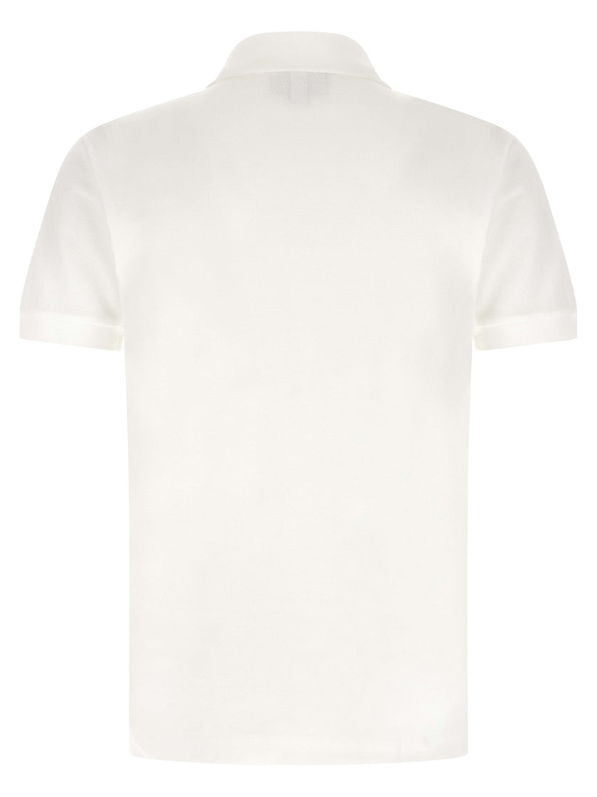 Lacoste Weißes Poloshirt aus Baumwolle