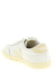 Veja Weiße Kalbsleder Low-Top-Sneaker