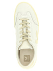Veja Weiße Kalbsleder Low-Top-Sneaker