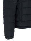 Moncler Blaue Polyamid-Jacke in voller Länge