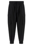 Thom Krom Schwarze Cargo-Hose aus Bio-Baumwolle