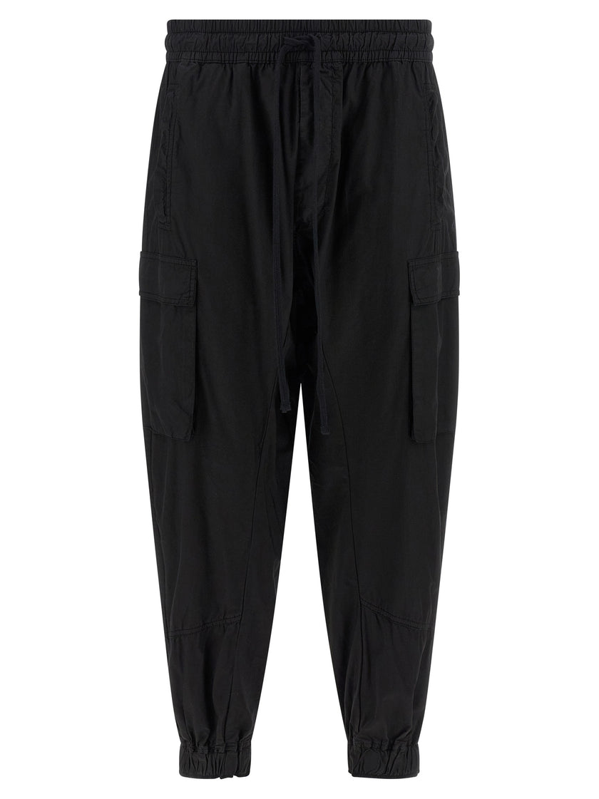 Thom Krom Schwarze Cargo-Hose aus Bio-Baumwolle