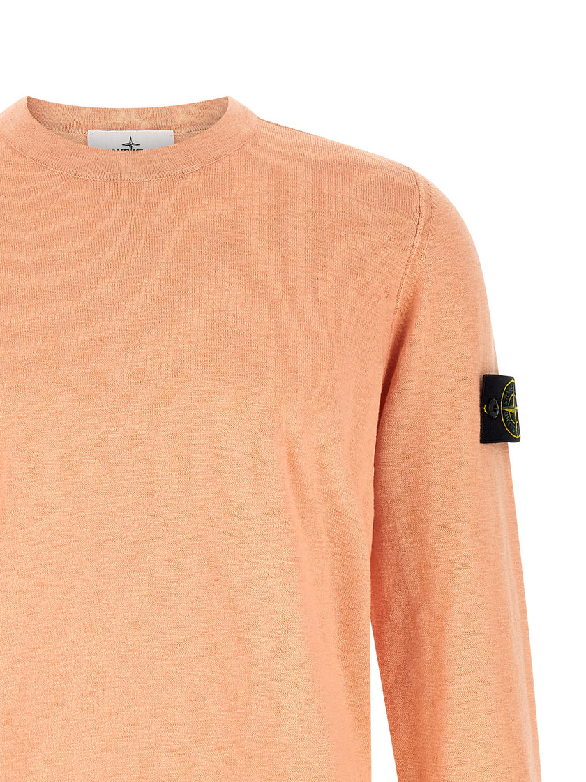 Stone Island Mehrfarbige Baumwollstrickjacke