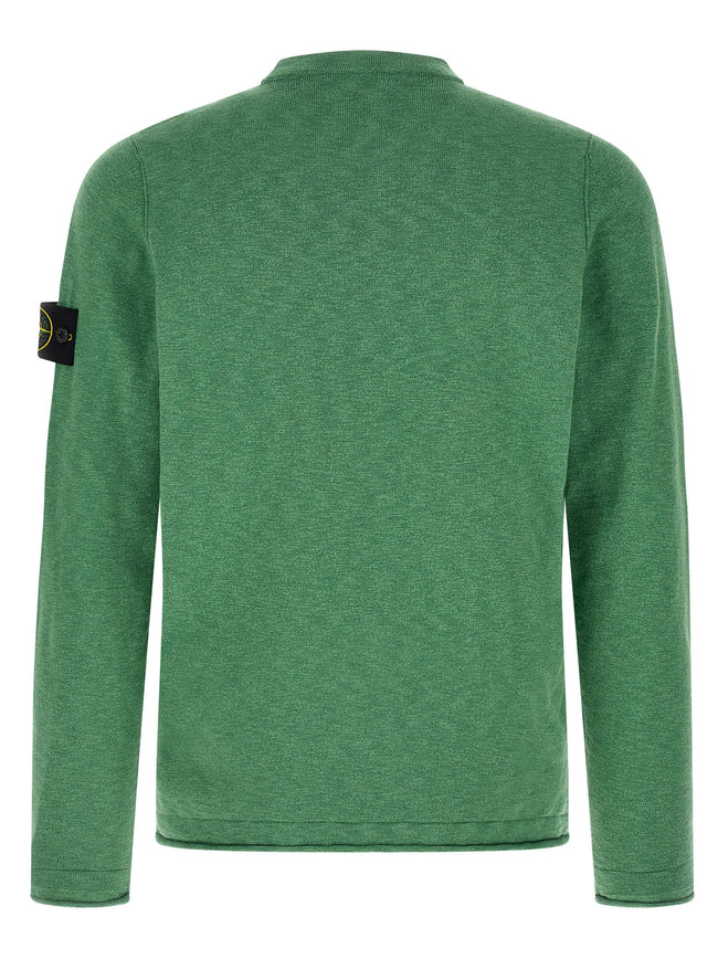 Stone Island Baumwoll-Cardigan in Zweifarbenoptik