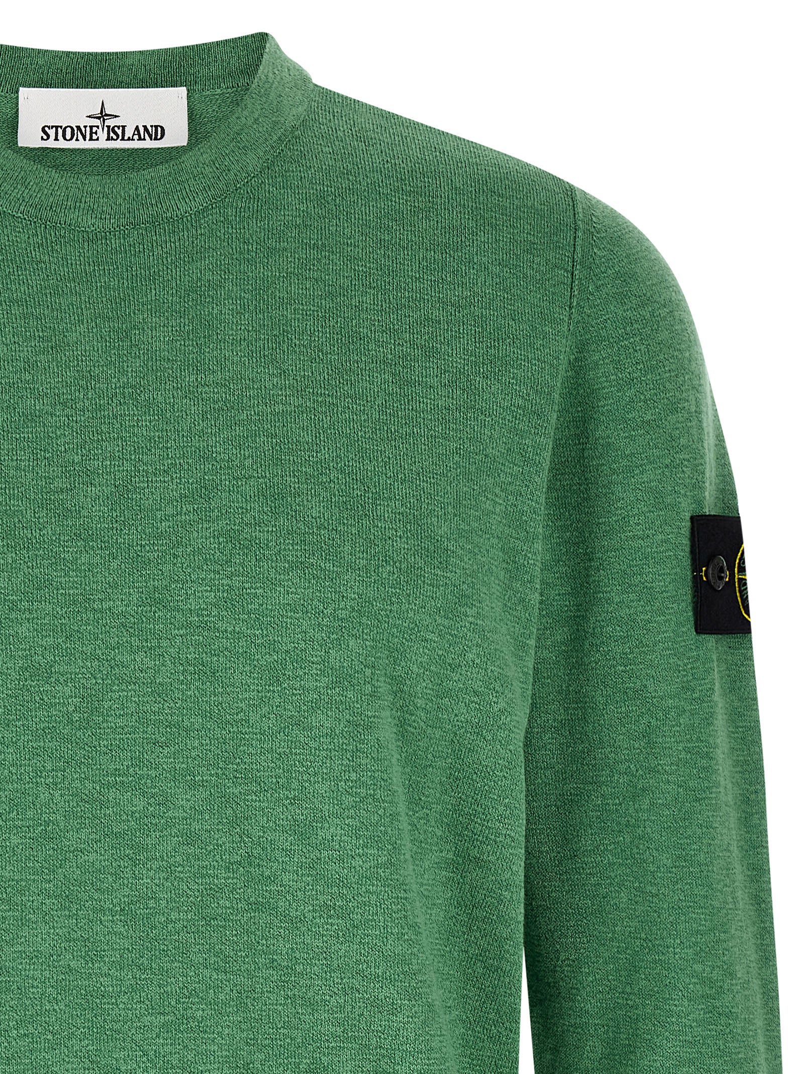 Stone Island Baumwoll-Cardigan in Zweifarbenoptik
