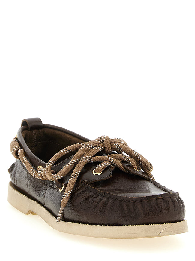 Golden Goose Braune Loafer aus Rindsleder zum Hineinschlüpfen