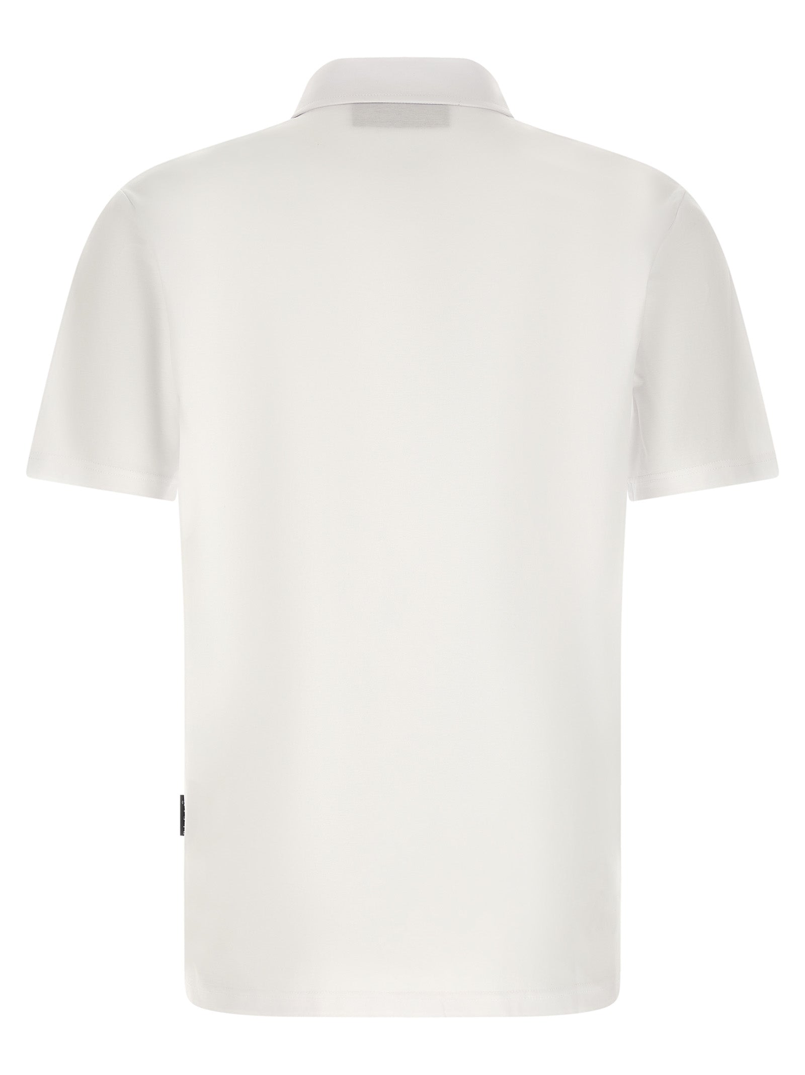 Philipp Plein Weißes Poloshirt aus Baumwolle
