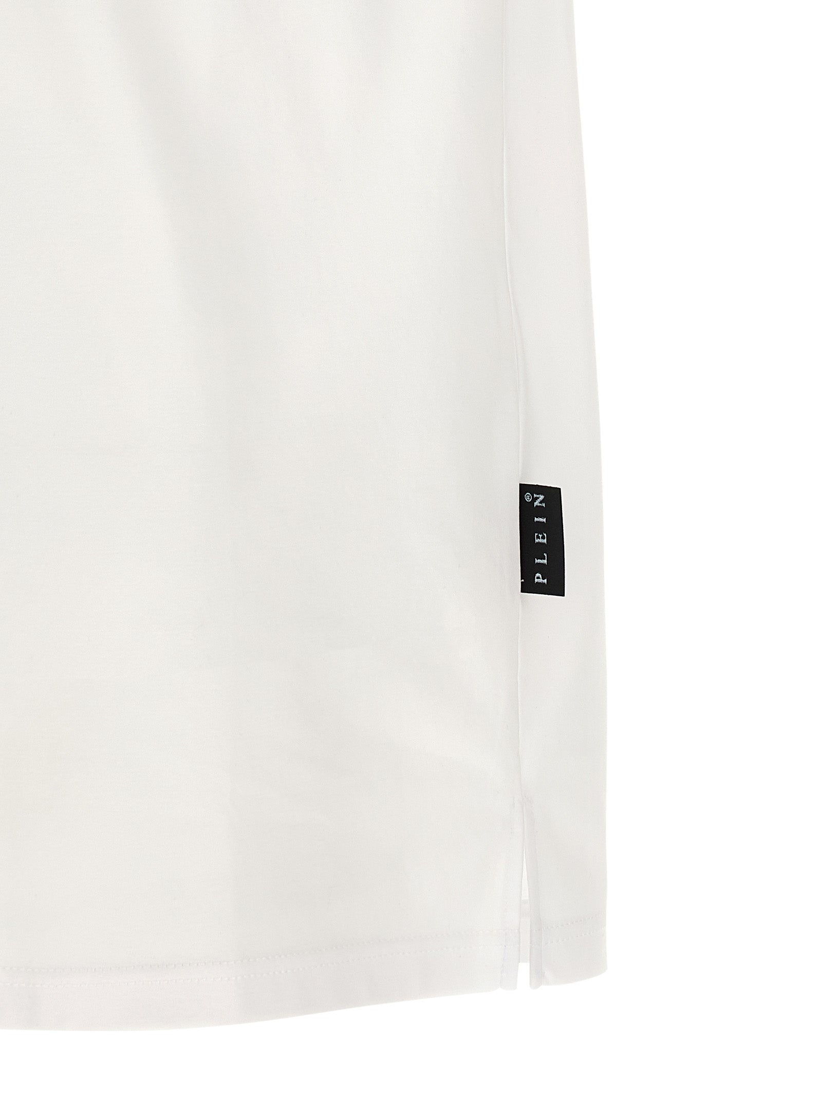 Philipp Plein Weißes Poloshirt aus Baumwolle