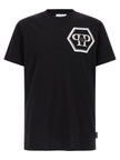 Philipp Plein Schwarzes Baumwoll-T-Shirt