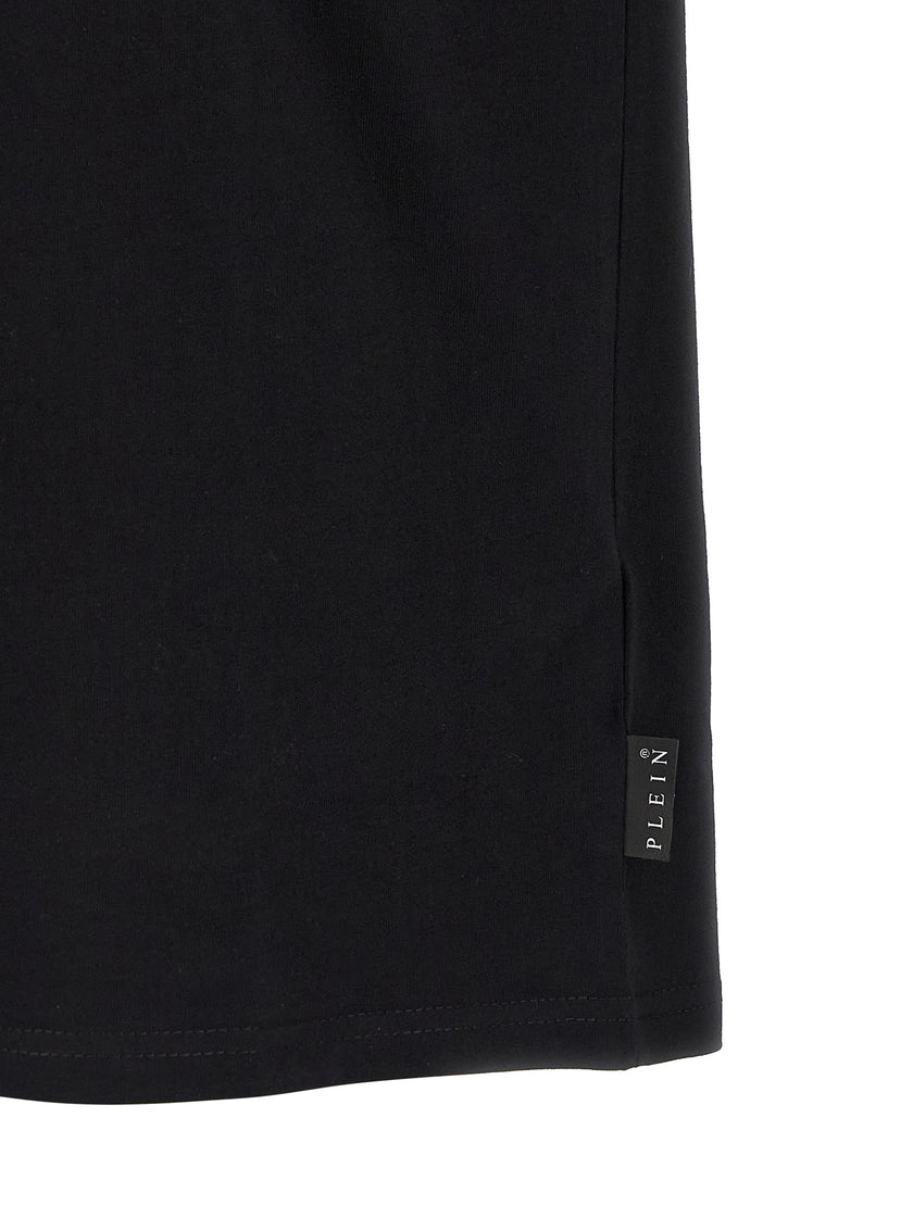 Philipp Plein Schwarzes Baumwoll-T-Shirt