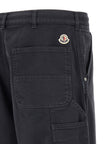 Moncler Zweifarbige Cargohose aus Baumwolle
