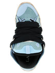 Lanvin Blaue Baumwoll-Sneaker im Athletic-Stil