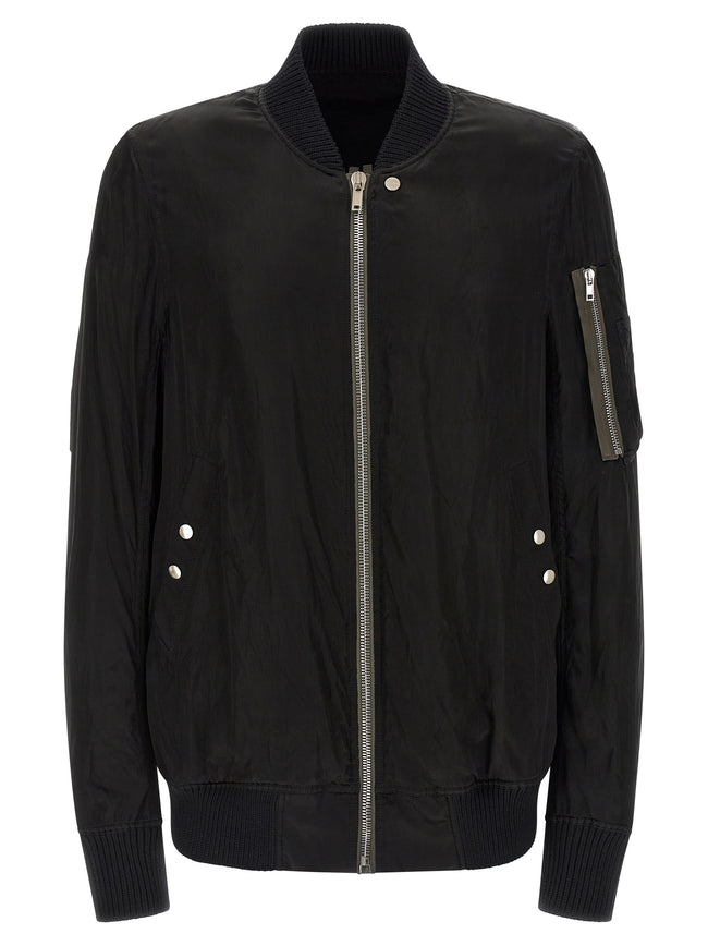 Rick Owens Black Copper Bomber