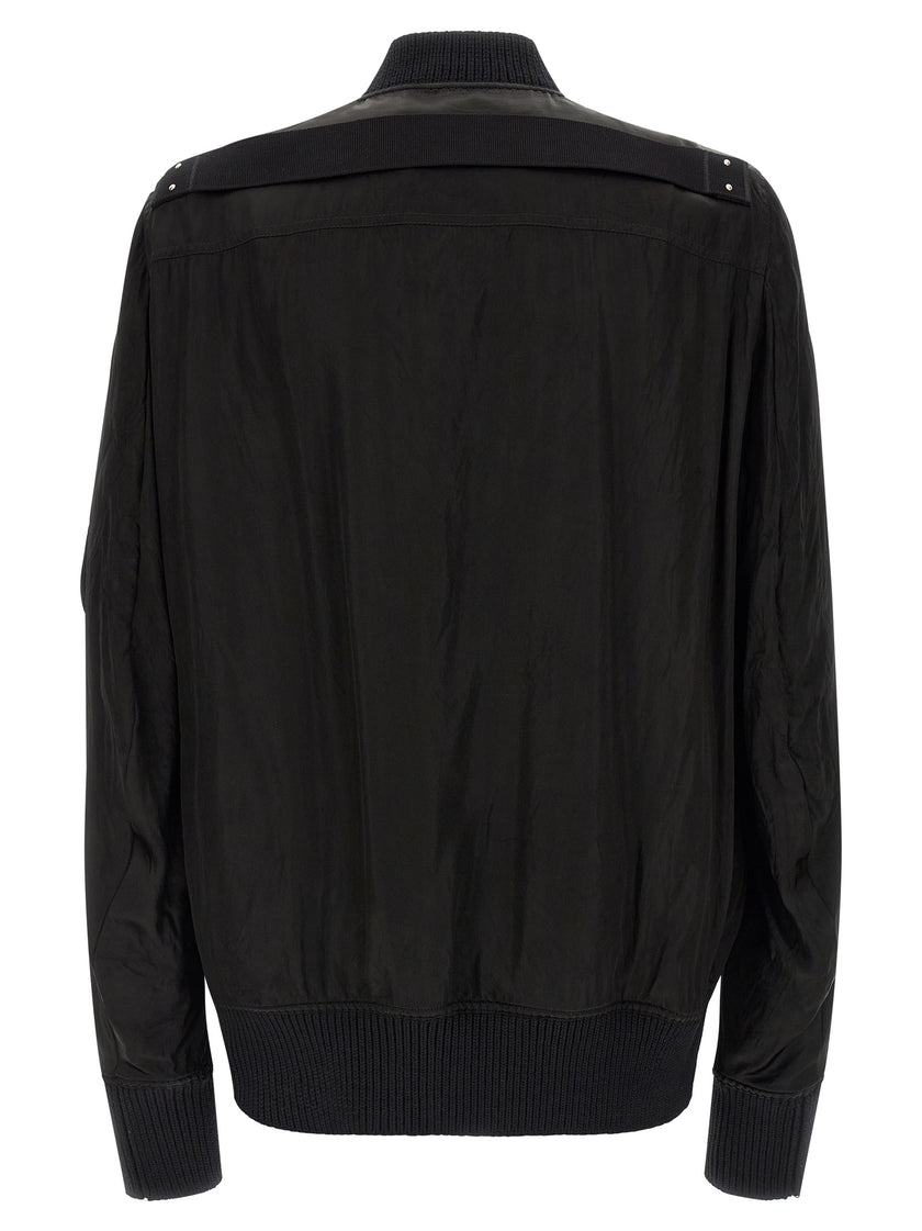 Rick Owens Black Copper Bomber