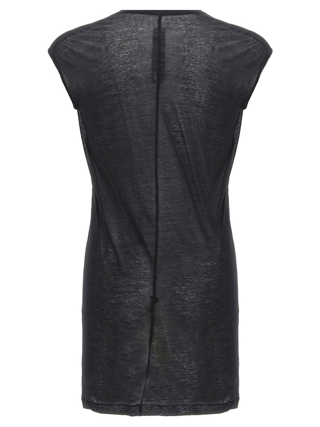 Rick Owens Schwarzes Baumwoll-T-Shirt