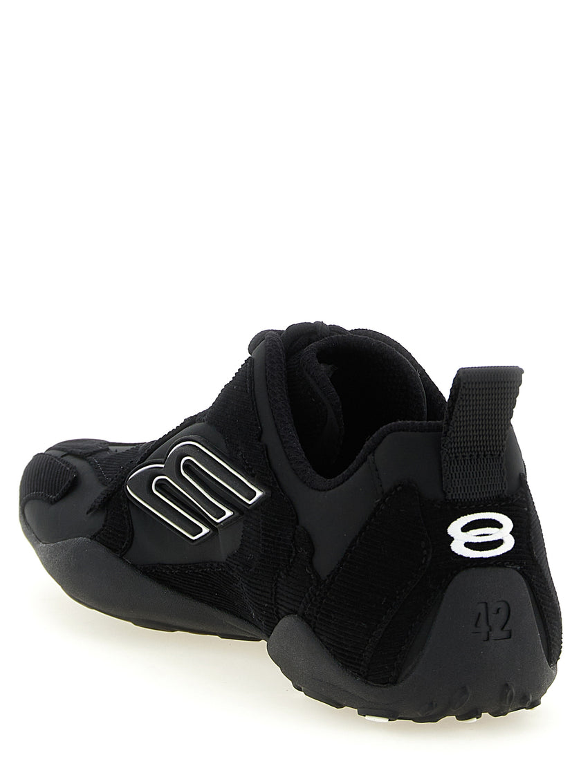 Balenciaga Schwarze Sneaker aus Polyester für sportliche Looks