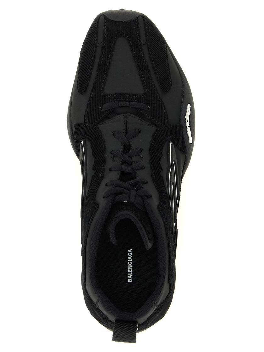 Balenciaga Schwarze Sneaker aus Polyester für sportliche Looks