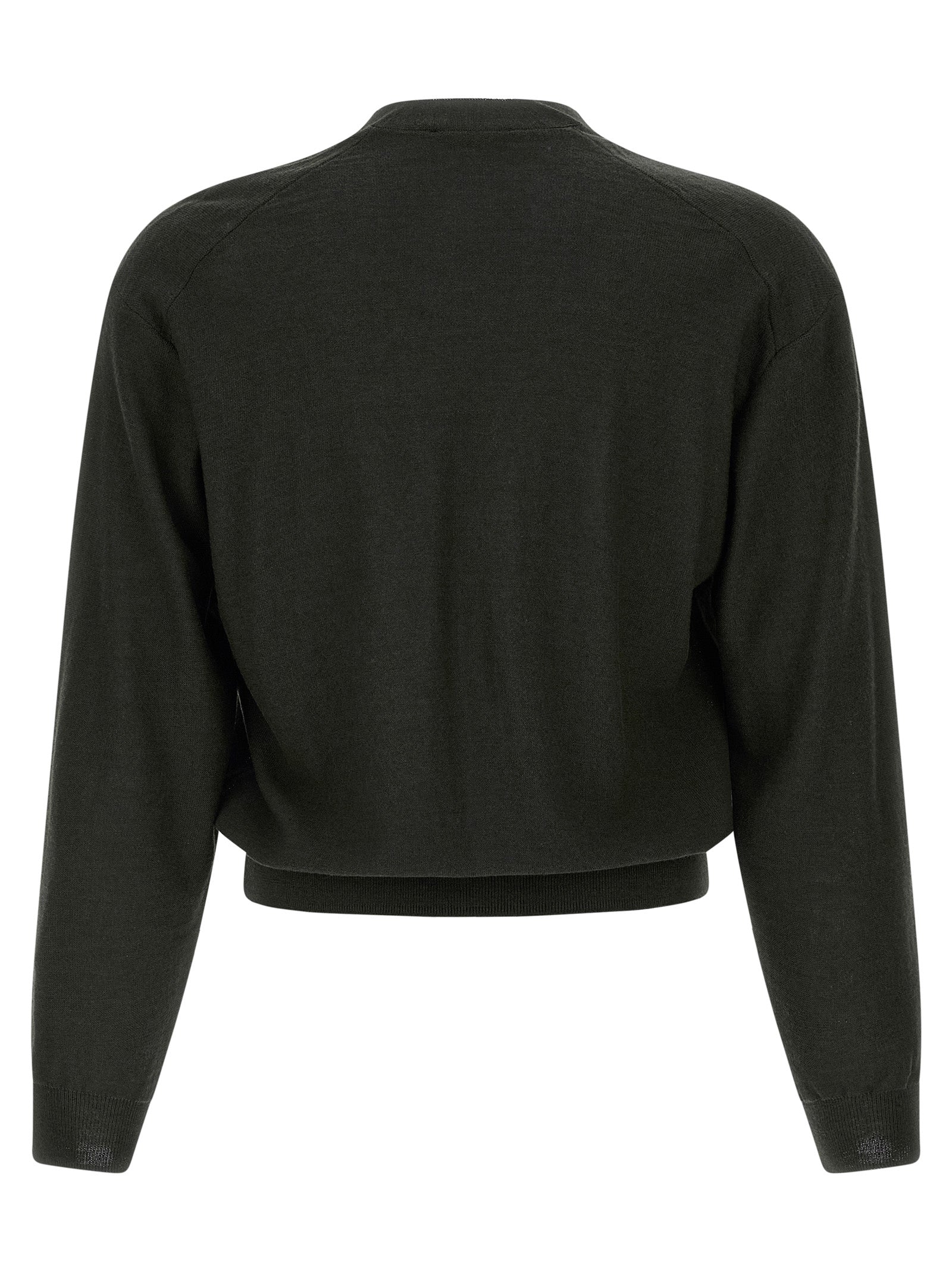 Lemaire Schwarzer Marabou-Strickjacke