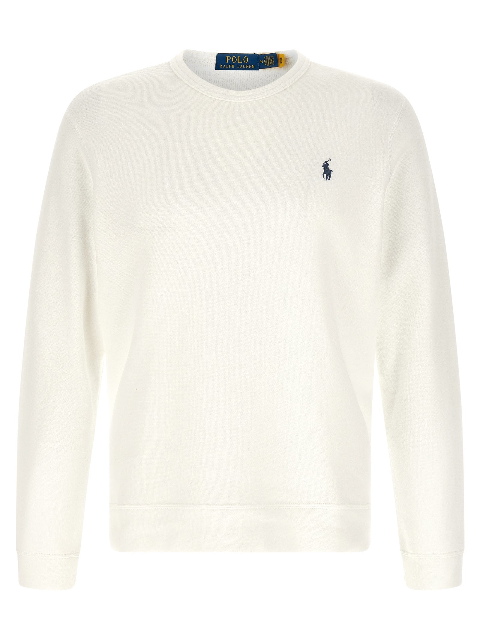 Polo Ralph Lauren Weißes Baumwoll-Sweatshirt