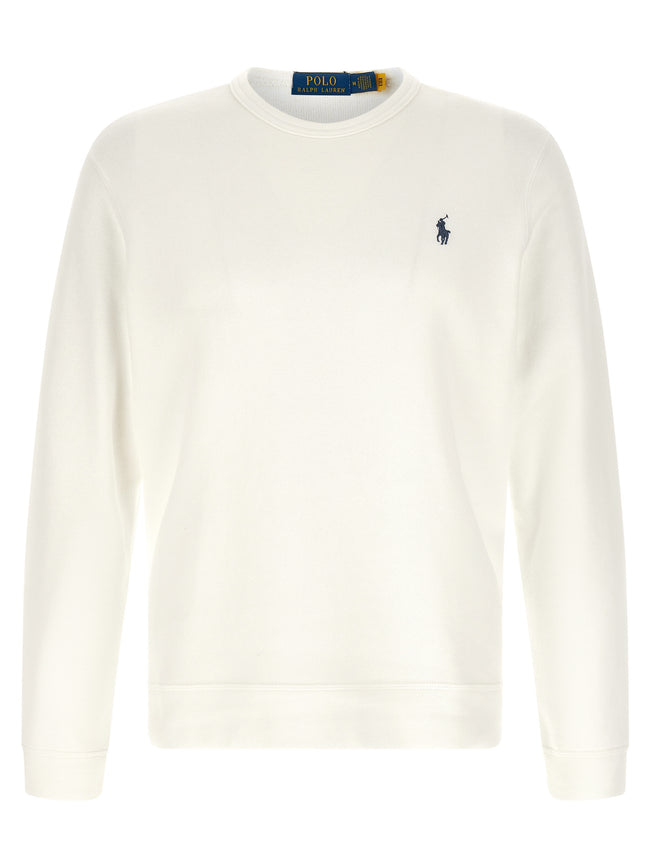 Polo Ralph Lauren Weißes Baumwoll-Sweatshirt
